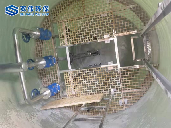 玻璃鋼泵站內部結構