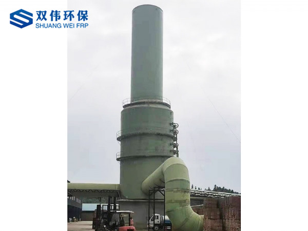 現場大型脫硫塔