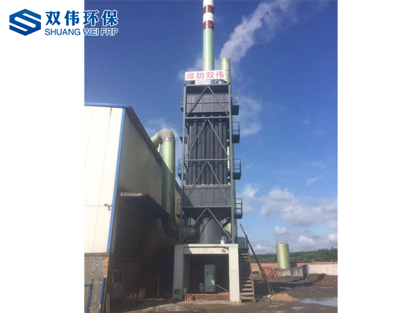 濕式靜電除塵(霧)器安裝現(xiàn)場